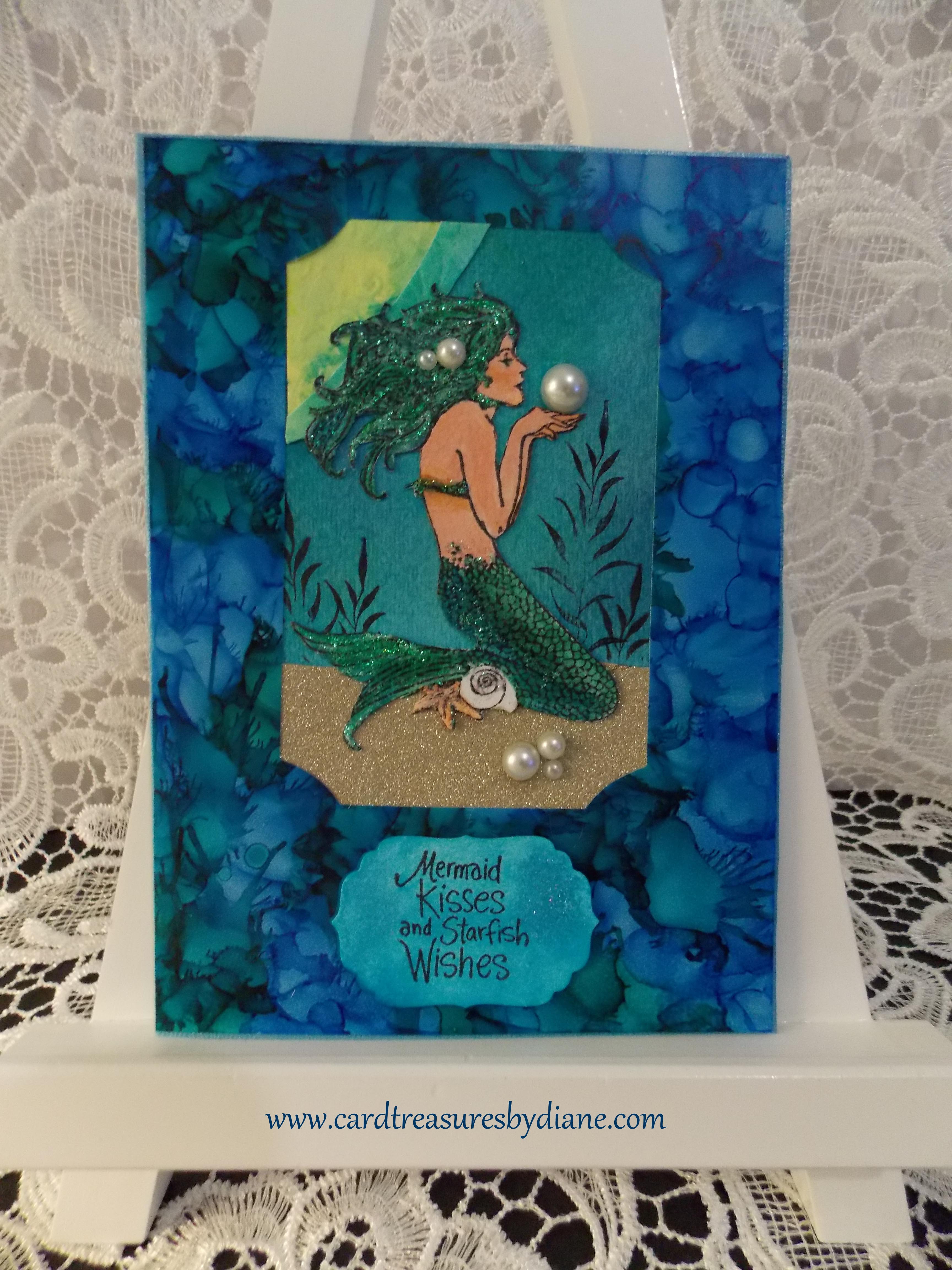mermaid-kisses-card-treasures-by-diane